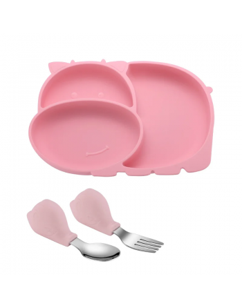 Set de plato de vaquita y...